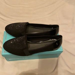 Marbella embellished loafer slip on shoes